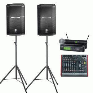 Microphone System 2 - Wireless Mic up to 100 people